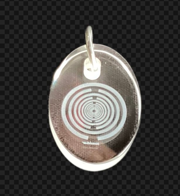 Zellrevtal-Zenda Wave Amulett Oval