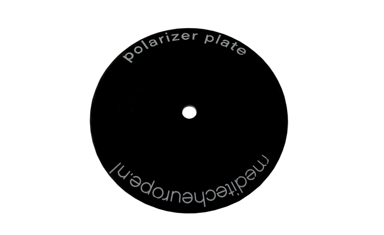 Polarizer Plate Schwarz (80 mm)
